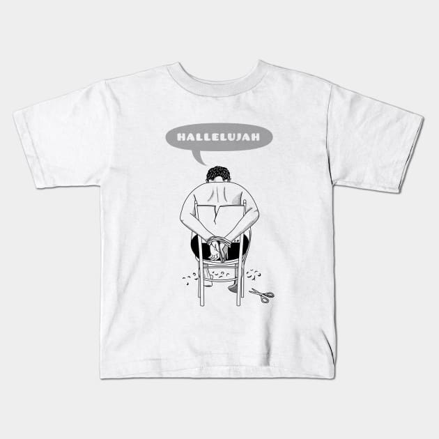 Hallelujah Kids T-Shirt by JoannaPearson